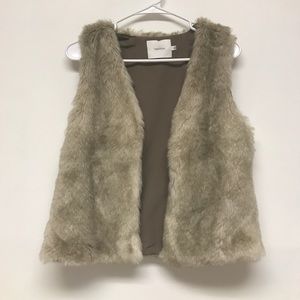 Cute soft fur vest